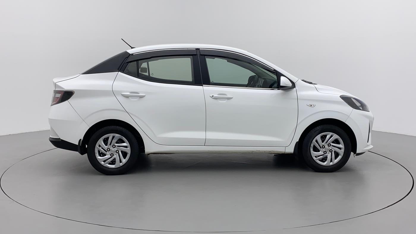 2021 Hyundai AURA S 1.2 CNG, CNG, Manual, 59,623 km, Right Side View