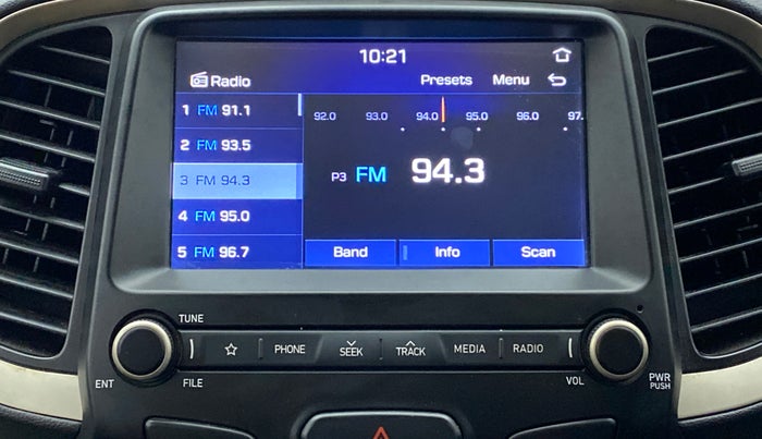 2019 Hyundai NEW SANTRO SPORTZ AMT, Petrol, Automatic, 22,092 km, Infotainment System