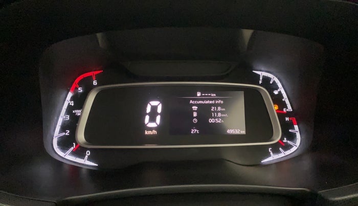 2022 KIA SONET HTX 1.5, Diesel, Manual, 49,501 km, Odometer Image