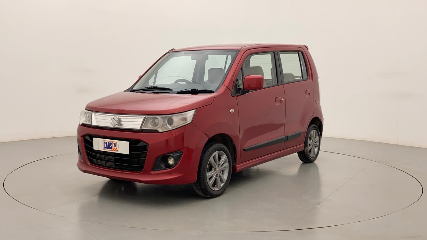 2014 Maruti Wagon R Stingray VXI, Petrol, Manual, 74,611 km, Left Front Diagonal
