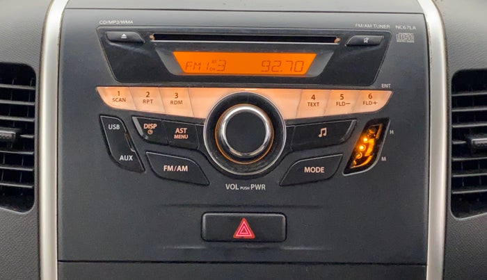 2014 Maruti Wagon R Stingray VXI, Petrol, Manual, 74,611 km, Infotainment System