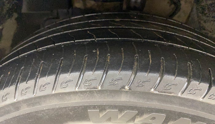 2018 Tata NEXON XM DIESEL, Diesel, Manual, 1,12,267 km, Left Front Tyre Tread