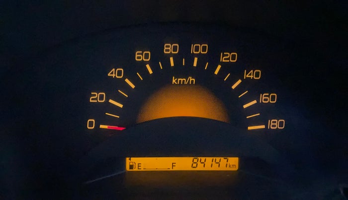 2012 Maruti Wagon R 1.0 LXI, Petrol, Manual, 84,139 km, Odometer Image