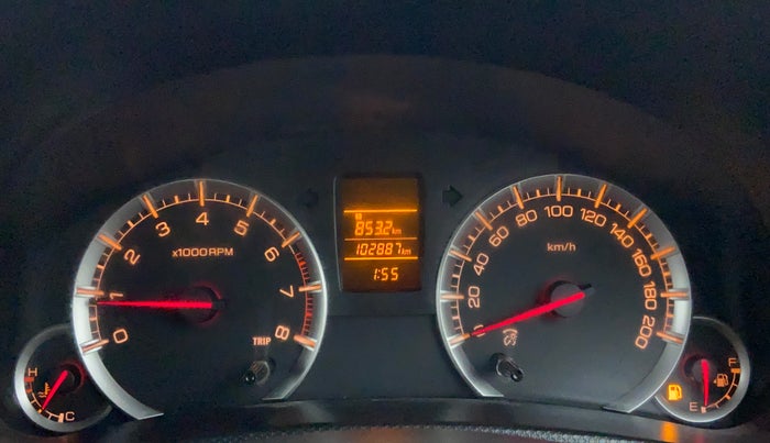 2017 Maruti Swift VXI O, Petrol, Manual, 1,02,887 km, Odometer Image