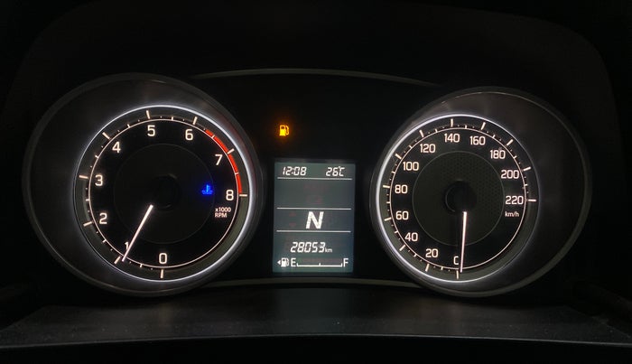 2019 Maruti Dzire ZXI PLUS AMT, Petrol, Automatic, 28,047 km, Odometer Image