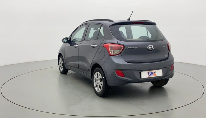 2014 Hyundai Grand i10 SPORTZ 1.2 KAPPA VTVT, Petrol, Manual, 63,289 km, Left Back Diagonal