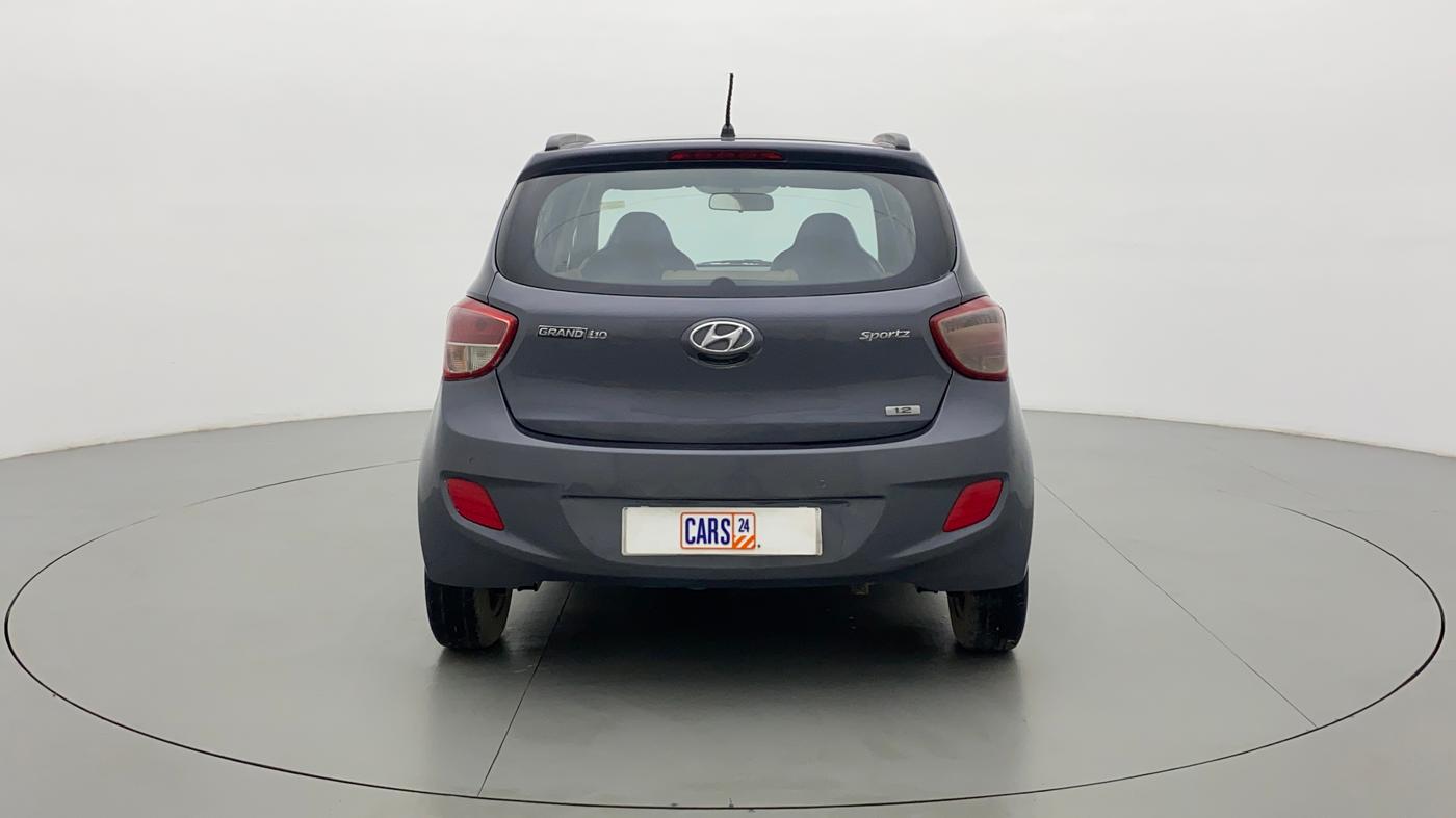 2014 Hyundai Grand i10 SPORTZ 1.2 KAPPA VTVT, Petrol, Manual, 63,289 km, Back/Rear