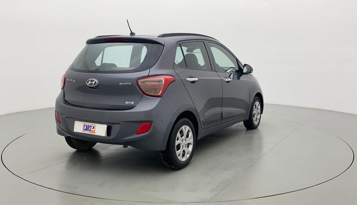 2014 Hyundai Grand i10 SPORTZ 1.2 KAPPA VTVT, Petrol, Manual, 63,289 km, Right Back Diagonal