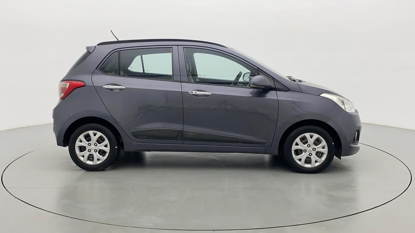 2014 Hyundai Grand i10 SPORTZ 1.2 KAPPA VTVT, Petrol, Manual, 63,289 km, Right Side View