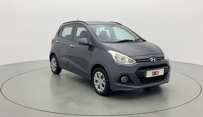 2014 Hyundai Grand i10 SPORTZ 1.2 KAPPA VTVT, Petrol, Manual, 63,289 km, Right Front Diagonal