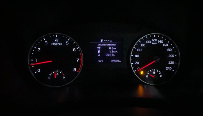 2022 KIA SELTOS HTX PETROL 1.5, Petrol, Manual, 97,457 km, Odometer Image