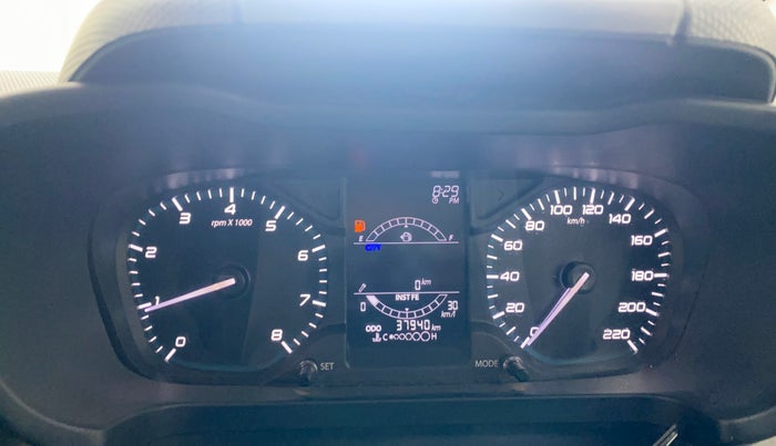 2020 Tata ALTROZ XE PETROL, Petrol, Manual, 37,940 km, Odometer Image
