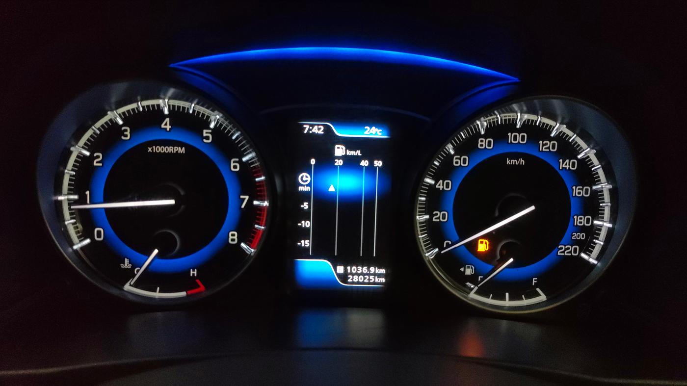 2021 Maruti Baleno ZETA PETROL 1.2, Petrol, Manual, 28,025 km, Odometer Image
