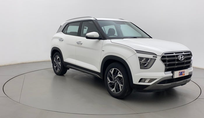 2020 Hyundai Creta SX (O) IVT 1.5 PETROL, Petrol, Automatic, 40,713 km, Right Front Diagonal