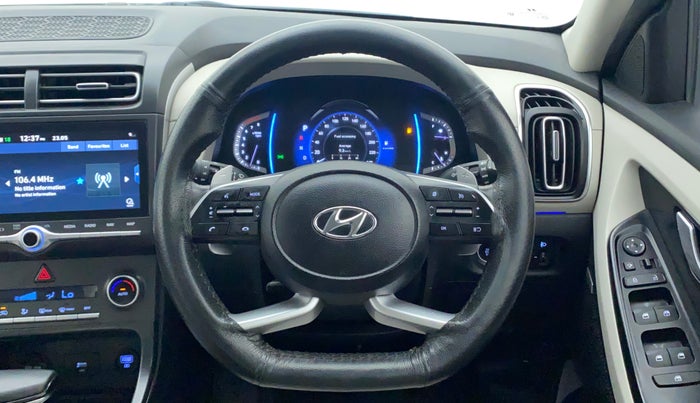 2020 Hyundai Creta SX (O) IVT 1.5 PETROL, Petrol, Automatic, 40,713 km, Steering Wheel Close Up