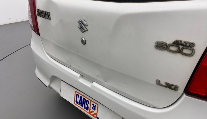 2013 Maruti Alto 800 LXI, CNG, Manual, 37,603 km, Dicky (Boot door) - Slightly dented