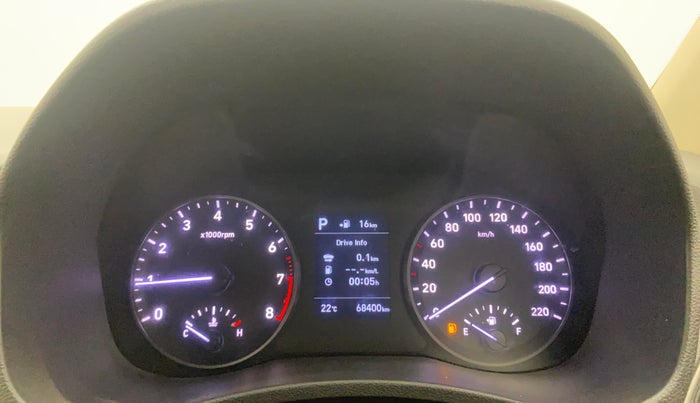 2018 Hyundai Verna 1.6 VTVT SX (O) AT, Petrol, Automatic, 68,366 km, Odometer Image