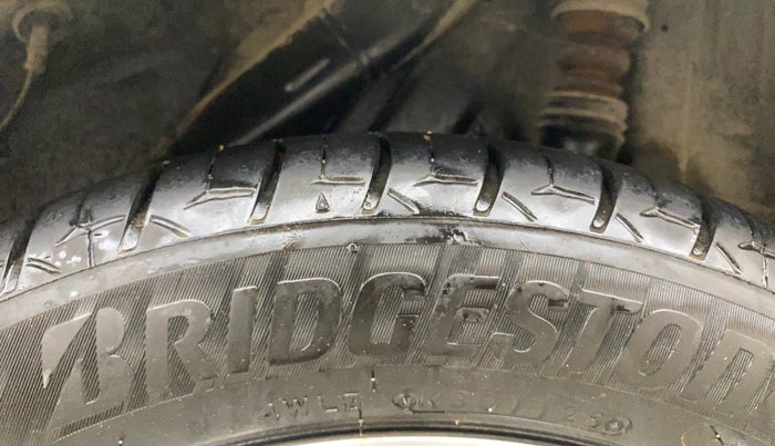 2018 Hyundai Verna 1.6 VTVT SX (O) AT, Petrol, Automatic, 68,366 km, Left Rear Tyre Tread