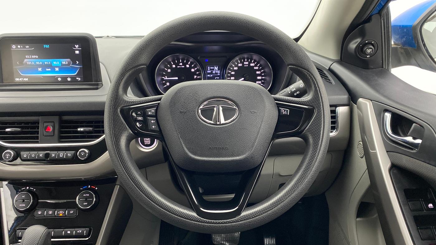 2019 Tata NEXON XZA + 1.2 PETROL A/T, Petrol, Automatic, 10,953 km, Steering Wheel Close Up