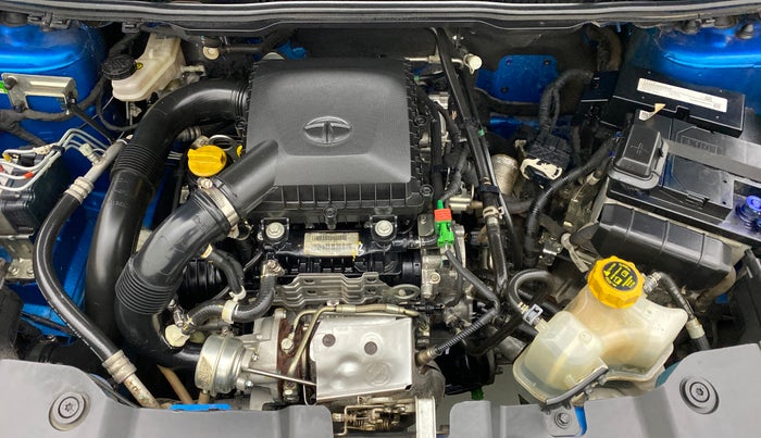 2019 Tata NEXON XZA + 1.2 PETROL A/T, Petrol, Automatic, 10,953 km, Open Bonet
