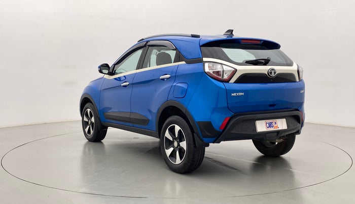 2019 Tata NEXON XZA + 1.2 PETROL A/T, Petrol, Automatic, 10,953 km, Left Back Diagonal