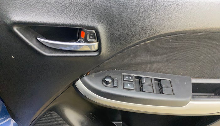 2017 Maruti Baleno DELTA PETROL 1.2, Petrol, Manual, 1,28,599 km, Driver Side Door Panels Control