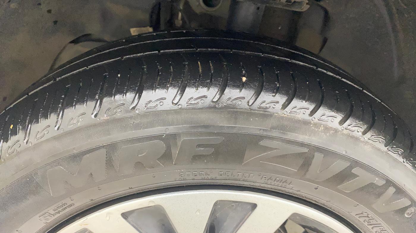 2023 Tata TIGOR XZ PLUS CNG, CNG, Manual, 35,101 km, Left Front Tyre Tread