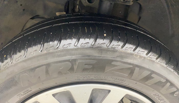 2023 Tata TIGOR XZ PLUS CNG, CNG, Manual, 35,101 km, Left Front Tyre Tread