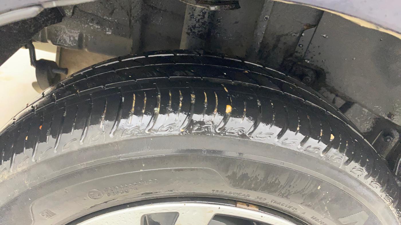 2023 Tata TIGOR XZ PLUS CNG, CNG, Manual, 35,101 km, Right Rear Tyre Tread