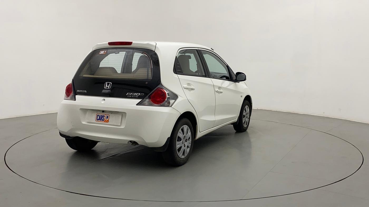 2014 Honda Brio S MT, Petrol, Manual, 35,177 km, Right Back Diagonal