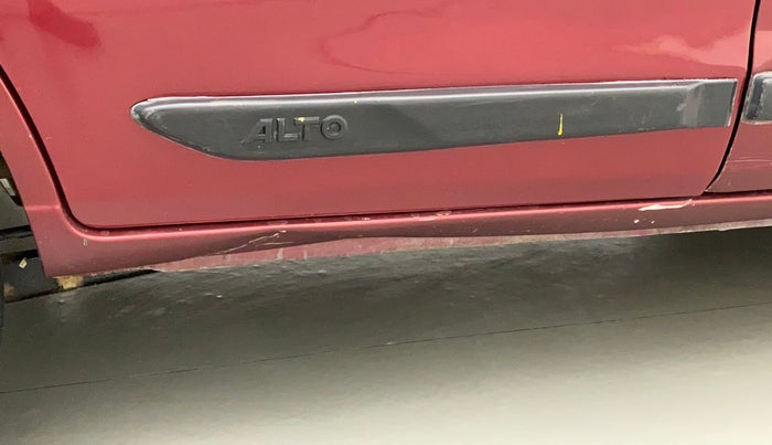 2014 Maruti Alto K10 LXI, Petrol, Manual, 57,685 km, Right running board - Slightly dented