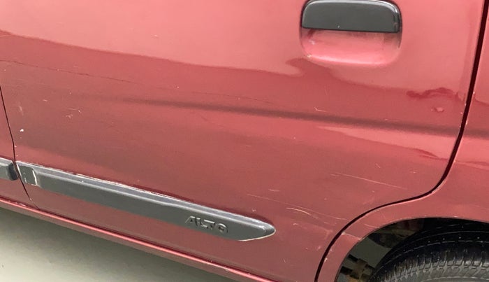 2014 Maruti Alto K10 LXI, Petrol, Manual, 57,685 km, Rear left door - Slightly dented