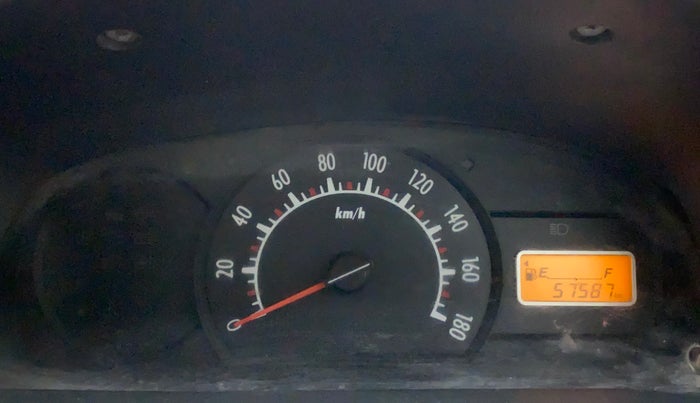 2014 Maruti Alto K10 LXI, Petrol, Manual, 57,685 km, Odometer Image