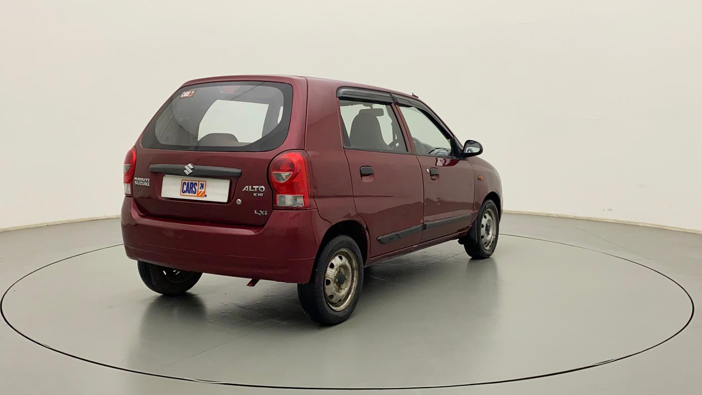 2014 Maruti Alto K10 LXI, Petrol, Manual, 57,685 km, Right Back Diagonal