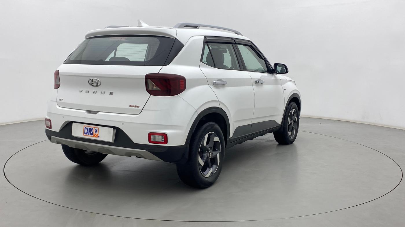 2019 Hyundai VENUE SX PLUS 1.0 TURBO DCT, Petrol, Automatic, 76,548 km, Right Back Diagonal