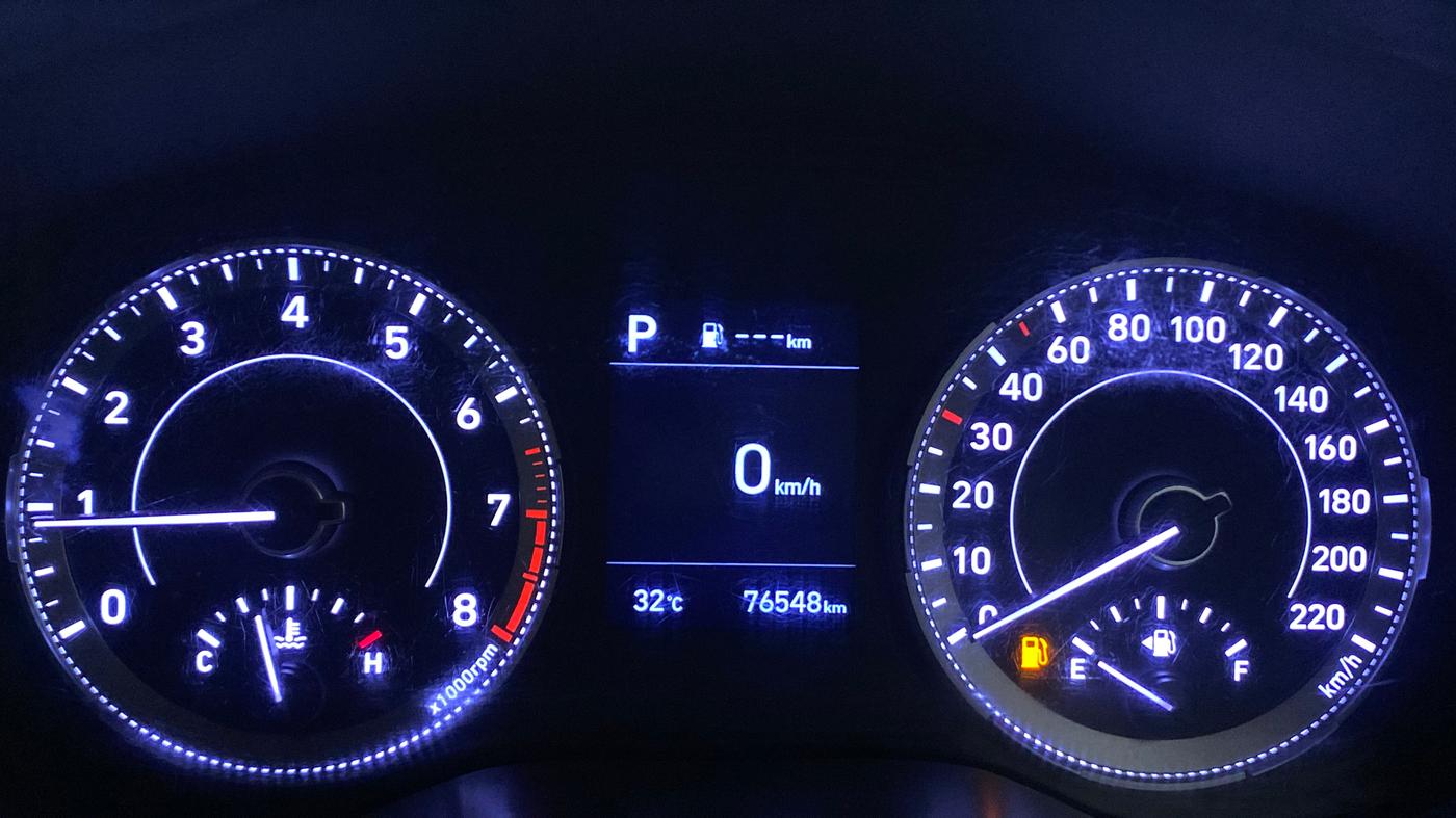 2019 Hyundai VENUE SX PLUS 1.0 TURBO DCT, Petrol, Automatic, 76,548 km, Odometer Image