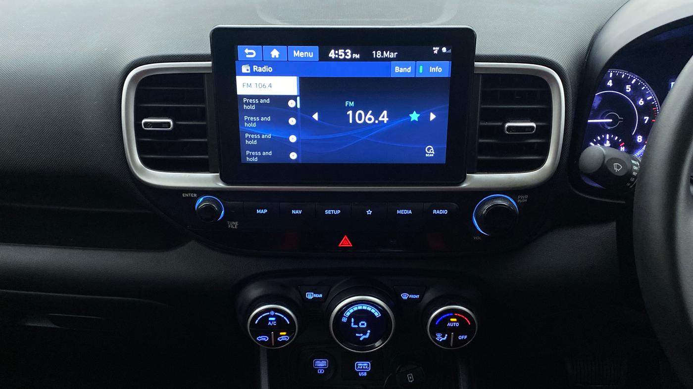 2019 Hyundai VENUE SX PLUS 1.0 TURBO DCT, Petrol, Automatic, 76,548 km, Air Conditioner
