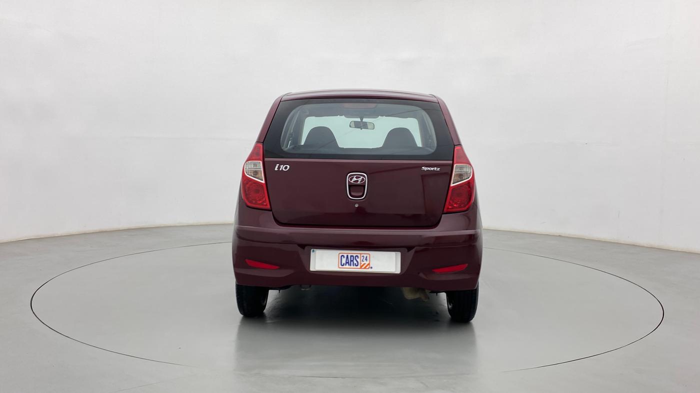 2014 Hyundai i10 SPORTZ 1.1, Petrol, Manual, 87,796 km, Back/Rear