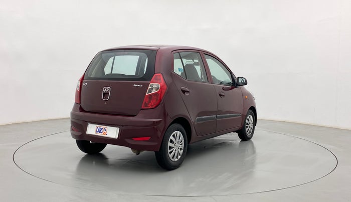 2014 Hyundai i10 SPORTZ 1.1, Petrol, Manual, 87,796 km, Right Back Diagonal