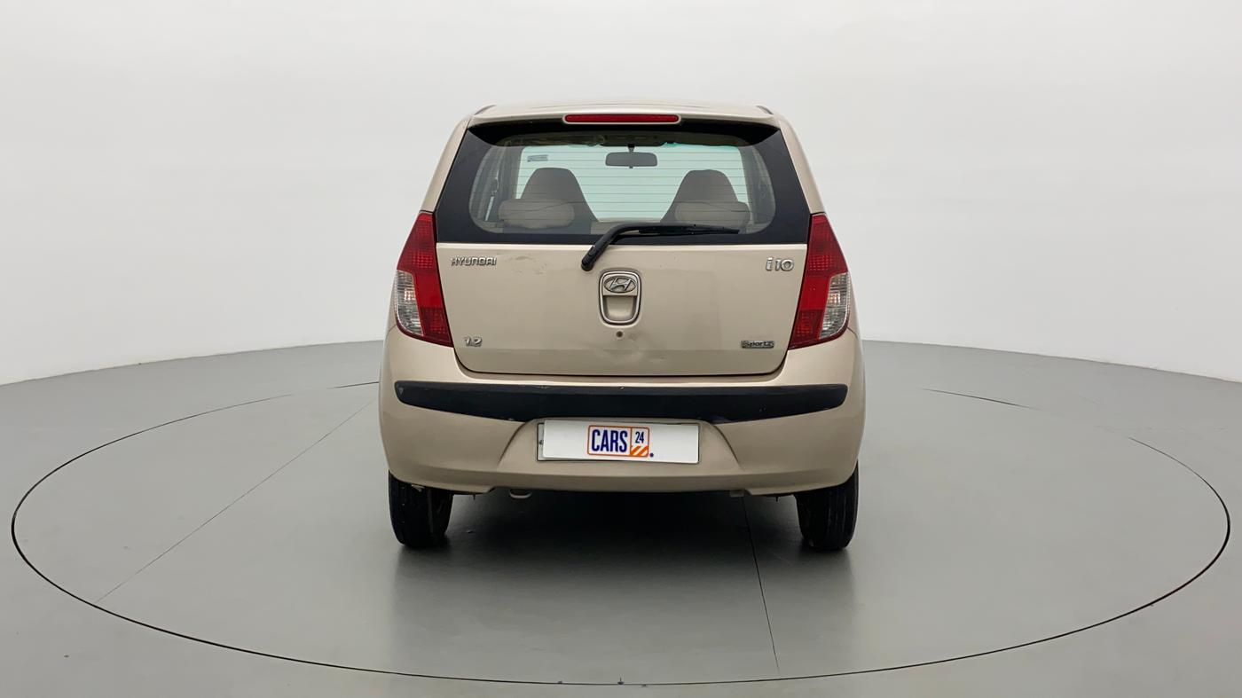 2011 Hyundai i10 SPORTZ 1.2 KAPPA2, Petrol, Manual, 57,030 km, Back/Rear