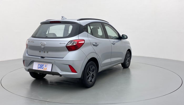 2020 Hyundai GRAND I10 NIOS SPORTZ CNG MT, CNG, Manual, 54,905 km, Right Back Diagonal