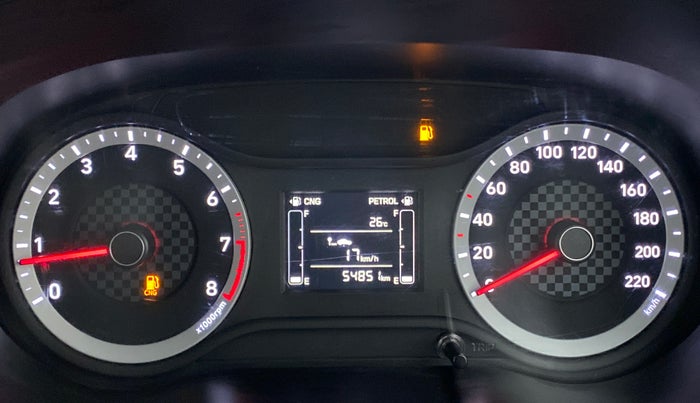 2020 Hyundai GRAND I10 NIOS SPORTZ CNG MT, CNG, Manual, 54,905 km, Odometer Image