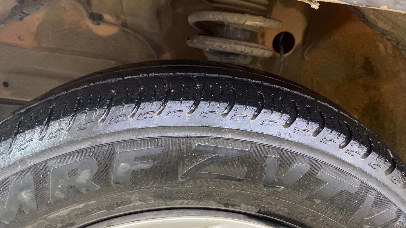 2021 Maruti S PRESSO VXI+, Petrol, Manual, 42,853 km, Left Front Tyre Tread