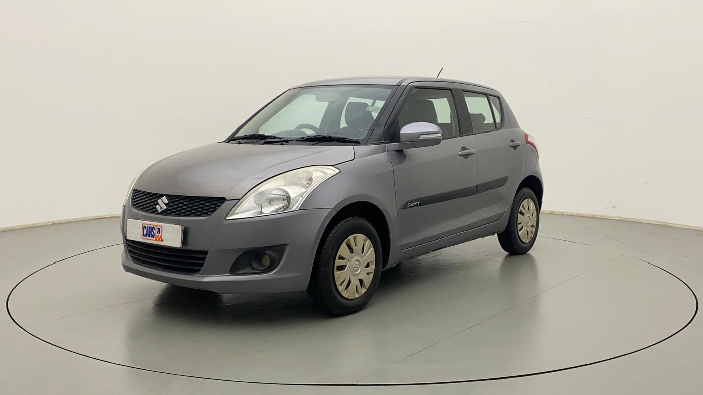 2013 Maruti Swift VXI, Petrol, Manual, 80,824 km, Left Front Diagonal