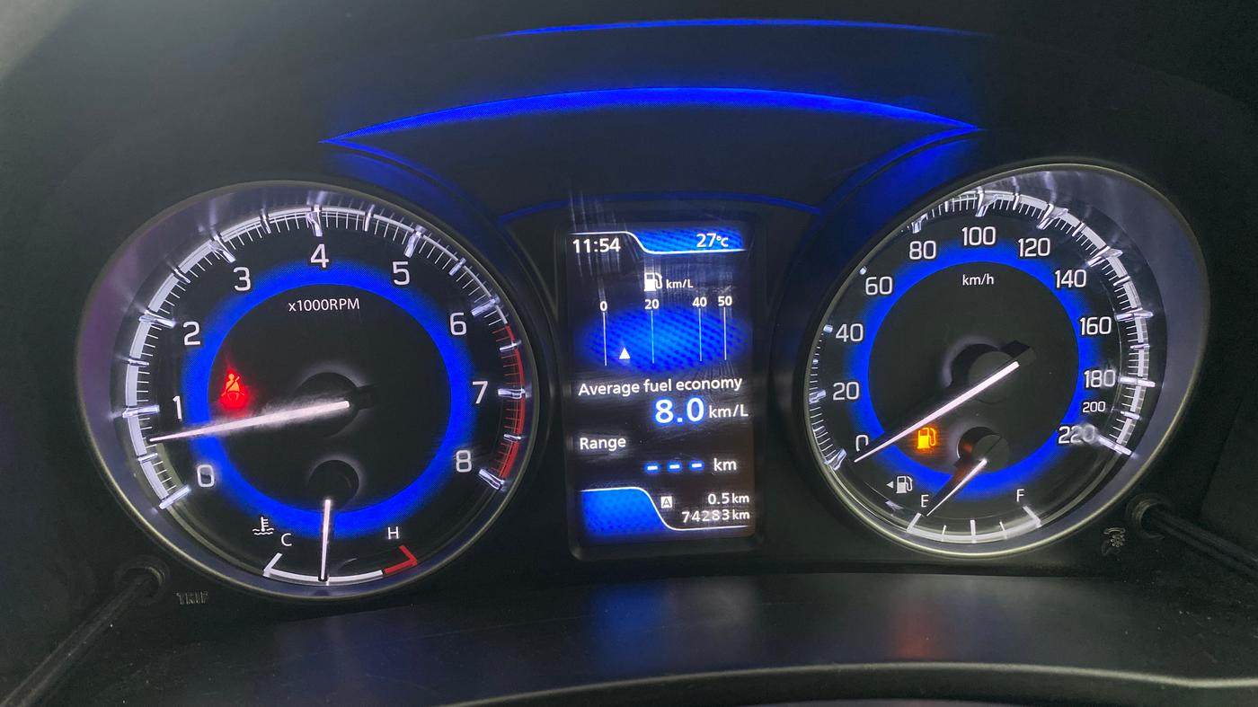 2018 Maruti Baleno ALPHA PETROL 1.2, Petrol, Manual, 74,283 km, Odometer Image
