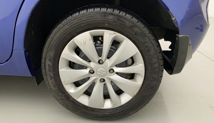 2017 Maruti Baleno DELTA CVT PETROL 1.2, Petrol, Automatic, 87,202 km, Left Rear Wheel