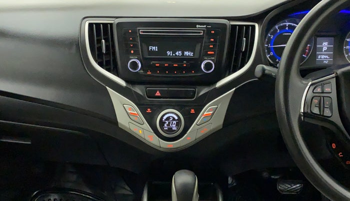 2017 Maruti Baleno DELTA CVT PETROL 1.2, Petrol, Automatic, 87,202 km, Air Conditioner