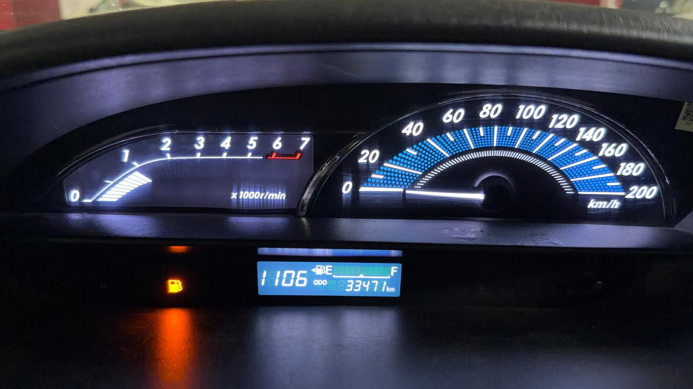 2018 Toyota Etios Liva V, Petrol, Manual, 33,406 km, Odometer Image