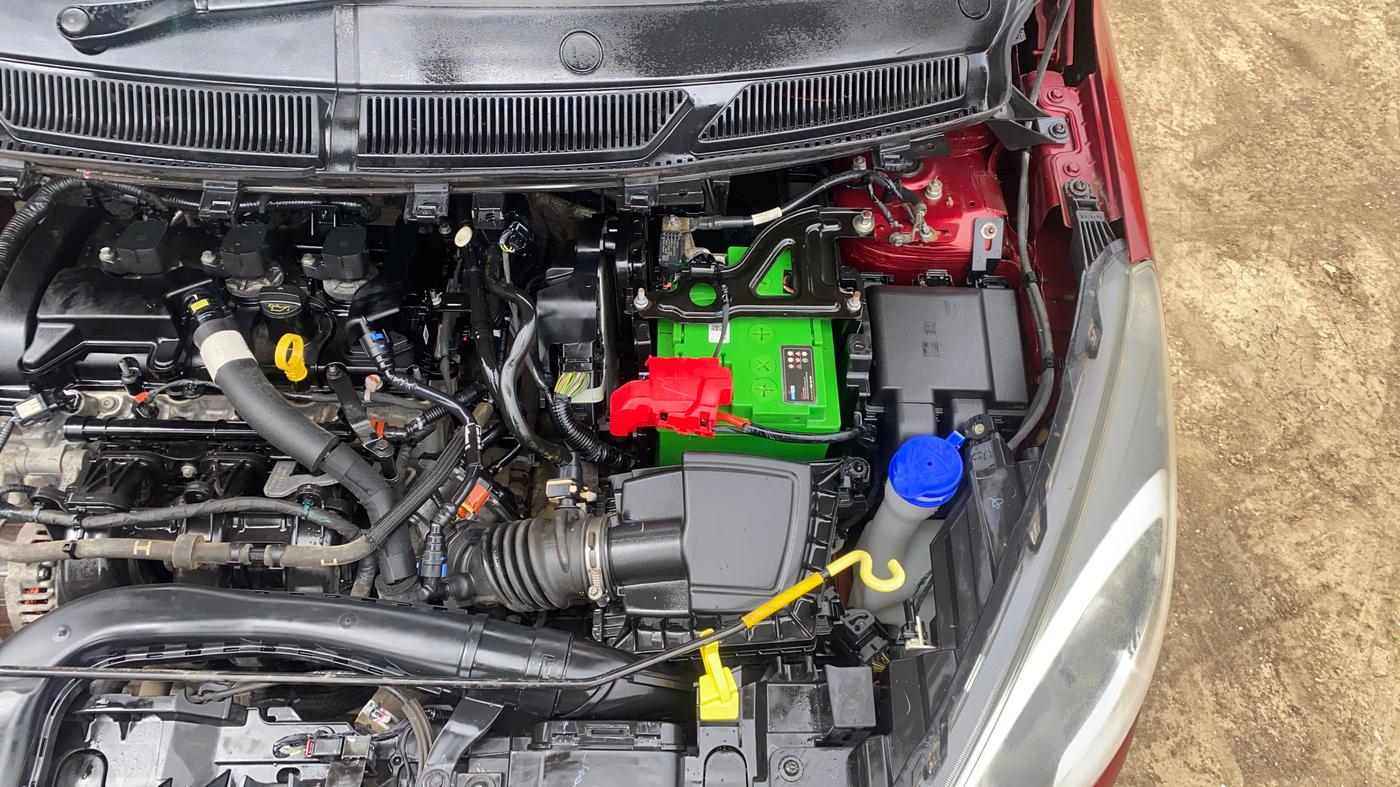 2021 Ford New Figo TITANIUM 1.5 PETROL AT, Petrol, Automatic, 29,519 km, Engine View - Left