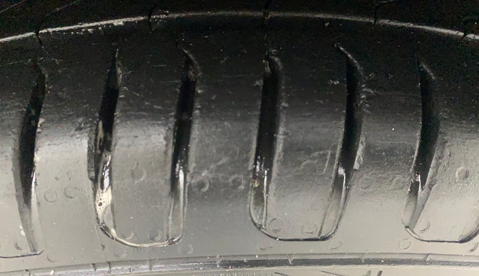 2019 Hyundai GRAND I10 NIOS SPORTZ AMT 1.2 KAPPA VTVT, Petrol, Automatic, 26,632 km, Left Front Tyre Tread